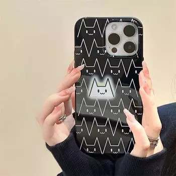 Чехол Zhitai для iPhone 16, Jelly Shell для 15 Pro, подходит для Apple 14, 13/12 Pro Max, мультяшный дизайн, совместим с моделями 7-8. iPhone XS Max