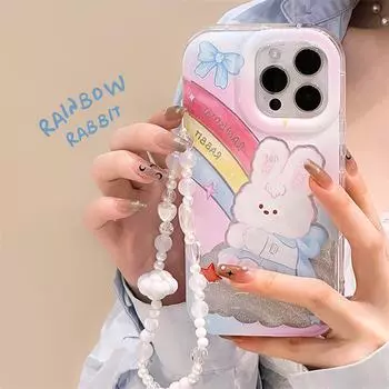 Чехол Zhitai iPhone 15 для браслета Apple: Совместимо с iPhone 14 Pro, 13 Pro Max и 12 с блестящим дизайном. iPhone 11