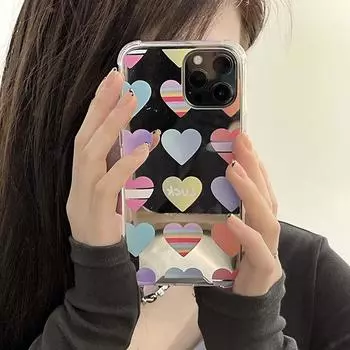 Чехол Zhitai Mirror для Apple iPhone 15/16/13 Pro и Huawei Mate 30/40/50, Honor 90. Huawei Mate 50 Pro