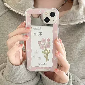 Чехол Zhitai Mirror для iPhone 14 Pro Max, iPhone 16, Huawei P60, Honor 90 — версия для Японии/Южной Кореи iPhone 15