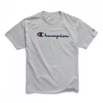 ЧЕМПИОН (GT23H) Футболка с коротким рукавом Script Graphic OXFORD GREY 45399-45399 L