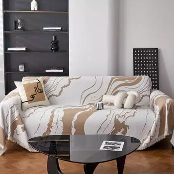 Chenille Non-slip Sofa Towel for All Seasons, Thickened Premium Full Cover Cloth Towel, Double-sided Anti-cat Scratch Cover Cushion 180*130cm