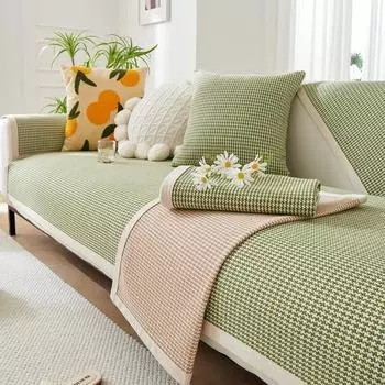 Chenille Sofa Cushion Non-Slip Cover Towel Four Seasons Universal Leather Sofa Cover Cushion Cover Cloth 70*70cm