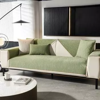 Chenille Sofa Cushion, Universal for All Seasons, Simple and Modern New Seat Cushion, Non-slip Cushion Cover, Cloth Towel 70*70cm