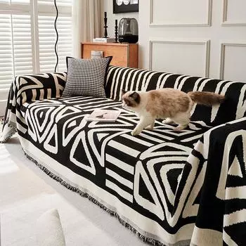 Chenille Sofa Towel Full Cover Cloth Thickened Anti-Scratching All-Inclusive Universal Sofa Cover Dustproof Four Seasons Universal Blanket 180*130cm
