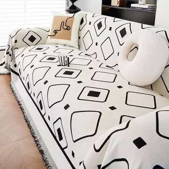 Chenille Thickened Anti-Scratching Sofa Towel Nordic High-Grade Sofa Cover All-Inclusive Universal Cover 180*130cm