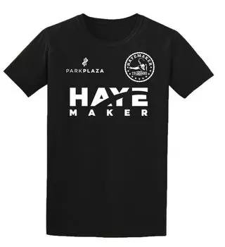 Черная футболка унисекс David Haye Hayemaker S
