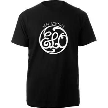 Черная футболка унисекс Elo T Script S