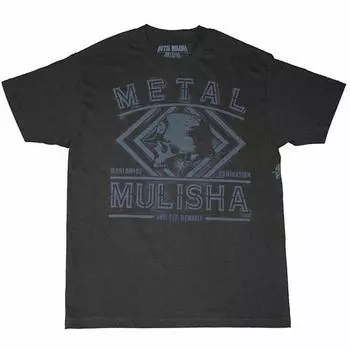 Черная одежда с короткими рукавами Metal Mulisha Spray, футболки унисекс с черепом Skel S