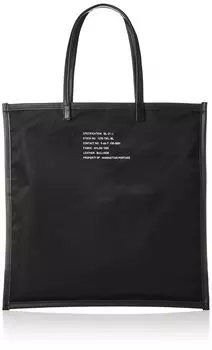 Черная оригинальная сумка-тоут CHARLTON TWILL TOTE BAG Черная [лейбл Manhattan Portage] [Официальный]