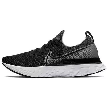 Черно-белые кроссовки унисекс Nike React Infinity Run Flyknit CD4371-012 47.5