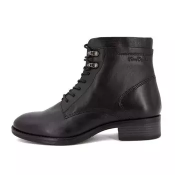 Черные ботильоны на каблуке, размер 36-41, женские PIERRE CARDIN 36 чёрный