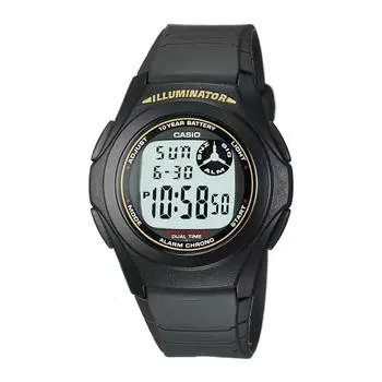 Черные часы цифровые унисекс, Black Digital Unisex Watch, Casio