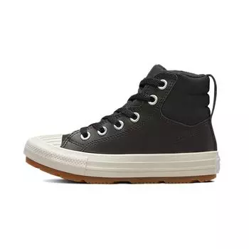 Черные детские кроссовки Converse Chuck Taylor All Star Berkshire PS Pale-Putty 371522C 31