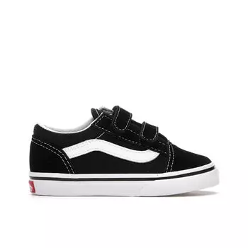 Черные детские кроссовки Vans Old Skool V Toddler VN000D3YBLK