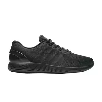 Черные кроссовки унисекс Nike LunarGlide 9 Black-Anthracite-Volt 904715-007 45