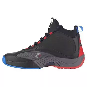 Черные мужские кроссовки Reebok Answer 4.5 Ash-Grey Primal-Red Vital-Blue CN5841