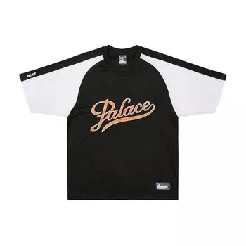 Черные трикотажные топы унисекс Palace Script P26ES012