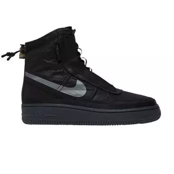 Черные женские кроссовки Nike Air Force 1 High Shell Desert-Sand BQ6096-001