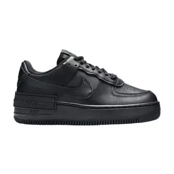 Черные женские кроссовки Nike Air Force 1 Shadow Triple CI0919-001