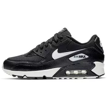 Черные женские кроссовки Nike Air Max 90 Summit-Белый-Черный-Черный 325213-060