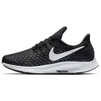 Черные женские кроссовки Nike Air Zoom Pegasus 35 White-Gunsmoke-Oil-Grey 942855-001