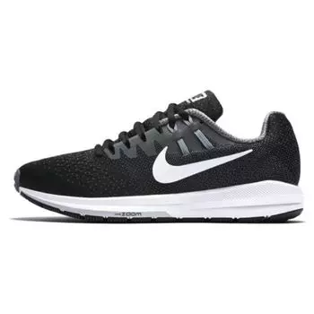 Черные женские кроссовки Nike Air Zoom Structure 20 Cool-Grey-Wolf-Grey-White 849577-003 36