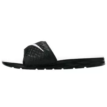 Черные женские кроссовки Nike Benassi Solarsoft белые 705475-010