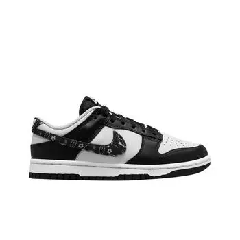 Черные женские кроссовки Nike Dunk Low Essential Paisley DH4401-100 W
