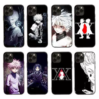 Черный чехол для Xiaomi Poco X6 X4 M5 M6 F5 F6 C65 C55 C50 C51 C40 Pro Redmi 14C A3X 13C 12C 11T 10A 9C Note 7 6 8A Plus D-69 Hunter X Hunter Xiaomi Poco X4 Pro 5G бездна