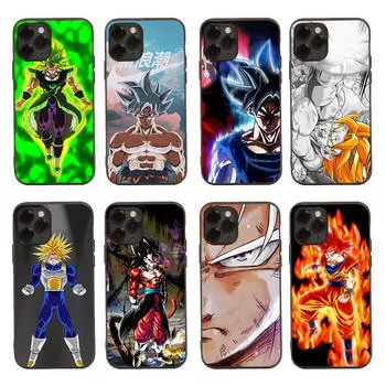 Черный чехол для Xiaomi Poco X6 X4 M5 M6 F5 F6 C65 C55 C50 C51 C40 Pro Redmi 14C A3X 13C 12C 11T 10A 9C Note 7 6 8A Plus D-55 Dragon Z Ball Xiaomi Poco C65 4G бездна