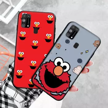 Черный чехол для Xiaomi Redmi 13C Note 9 iPhone XR 7 8 14 15 11 12 13 X XS Pro Max Samsung A25 S23 S24 FE Ultra Plus ELMO Samsung M30S чёрный