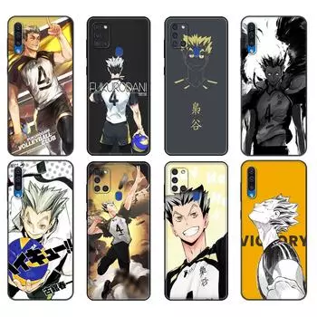Черный чехол из ТПУ для Samsung Galaxy A50 50S A30S A10 A01 A11 A21S A31 A41 A51 A71 M21 M30S S10 LITE Чехол Haikyuu bokuto koutarou Samsung A01