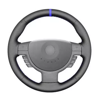 Черный чехол на руль из искусственной кожи для Opel Corsa C Combo C Vauxhall Tigra 2000-2005-2006 Opel Combo no marker B