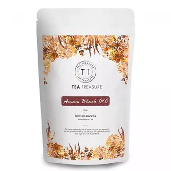 Черный гранулированный чай Ассам (450 г), Assam Black CTC Chai, Tea Treasure