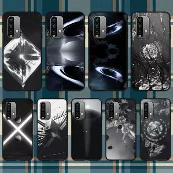 Черный и белый космический чехол для телефона Xiaomi9 10 11PRO LITE Redmi NOTE7 8 9 10A PRO K40 Poco3 Shell XiaomiMi10Tor10Tpro