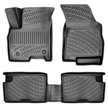 Cherry Tiggo 8 Pro Luxury 5 Seater (After 2020) High-Quality and Durable Rubber Car Floor Mats - Odorless, Non-Slip, Long-Lasting