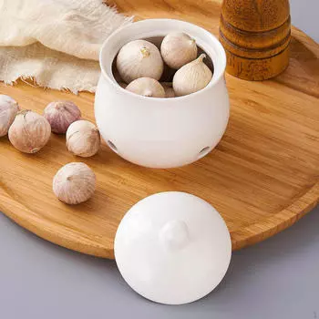 Чеснокница с крышкой держатель, фермерский дом, декор кухни керамический контейнер экономия