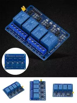 Четырехканальное реле для Raspberry ARM AVR DSP C