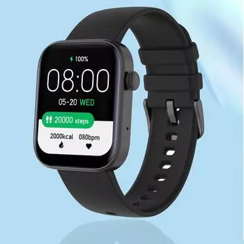 Chibear 1.8 полный сенсорный экран Bluetooth вызов умные часы для мужчин 120+ спортивный режим женские умные часы 24-часовой мониторинг сердечного ритма