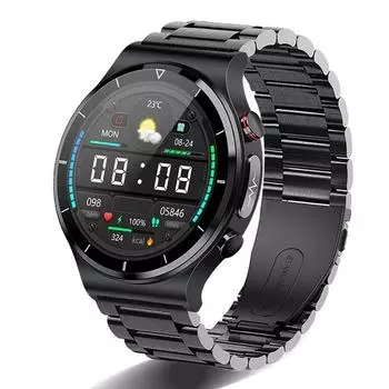 Chibear Ppg+ecg Спортивные умные часы для мужчин 1,32 дюйма 360*360 Amoled Беспроводная зарядка Кислород в крови AI Медицинская диагностика Здоровье умные часы для мужчин