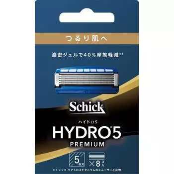 Chic Hydro Hydro 5 Premium сменные лезвия для гладкой кожи 8 шт. в упаковке Chic Design Pen