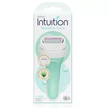 Chic Intuition Natural Aloe женский эпилятор с зеленой ручкой + бритвенные лезвия 2 шт., 1 шт., 1 шт., корейское бритвенное лезвие