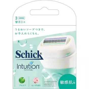 Chic Ja punChic Intition сменные лезвия для чувствительной кожи 3 шт. в упаковке