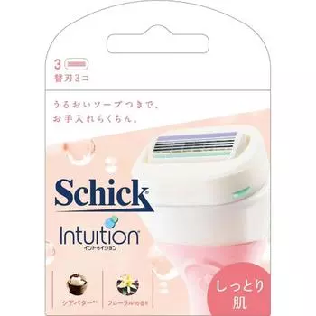 Chic Japan Chic Intition Сменные лезвия для влажной кожи, 3 шт. в упаковке