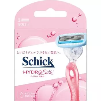 CHIC JAPAN THICK HYDRO SILK СМЕННЫЕ ЛЕЗВИЯ 3 УПАКОВКИ