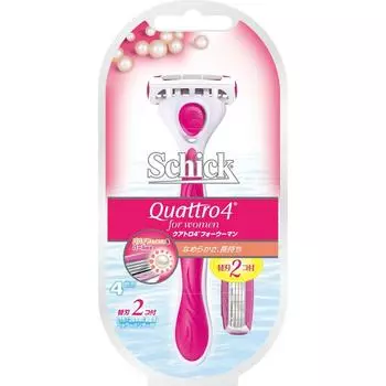 Chic Quatro Chic Japan Chic Quatro 4 для женщин держатель 2 сменные лезвия