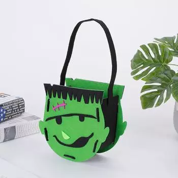 Children Halloween Large Reusable Trick Or Bag Candy Bag For Kids One Size