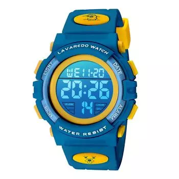 Children s Digital Watch, Kids Waterproof Watch, Boys Sports Watch, Boys Multifunction, 50M Water Resistant, LED Display, Alert, Stopwatch,
