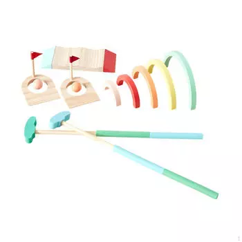 Children s Indoor Golf Set, Engaging Mini for Family Fun Basic